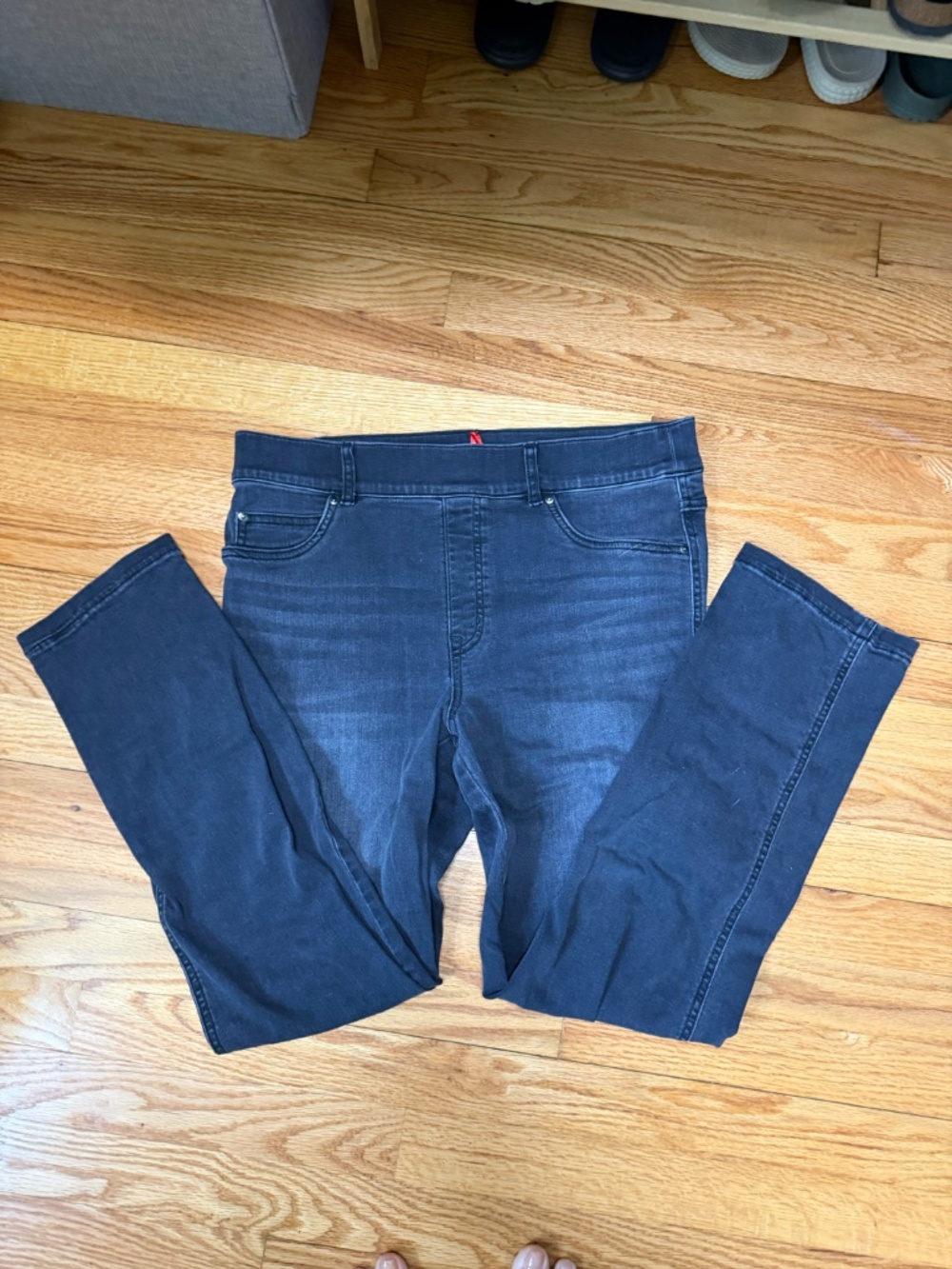 Spanx Pull on Straight Leg Jeans